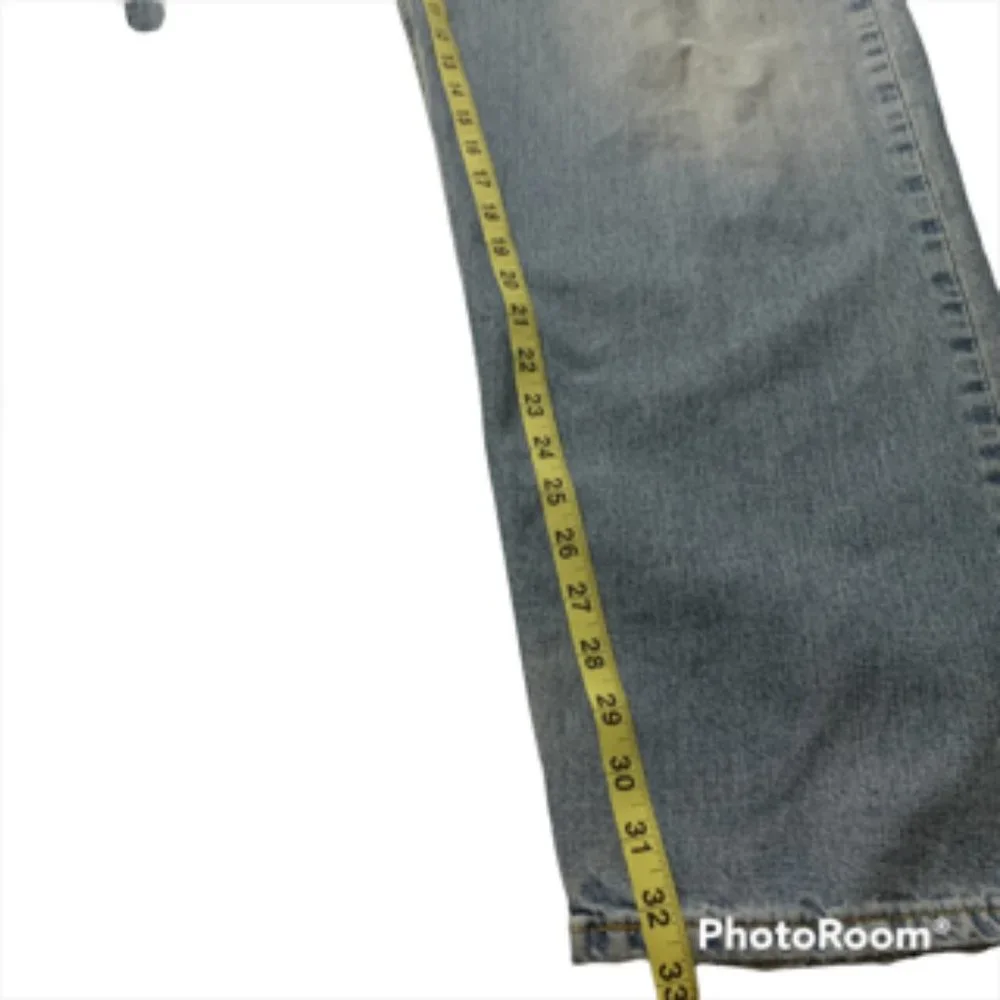 Levis Silver Tab Womens Baggy Denim Jeans zip up fly 36 X 34 - Picture 9 of 12